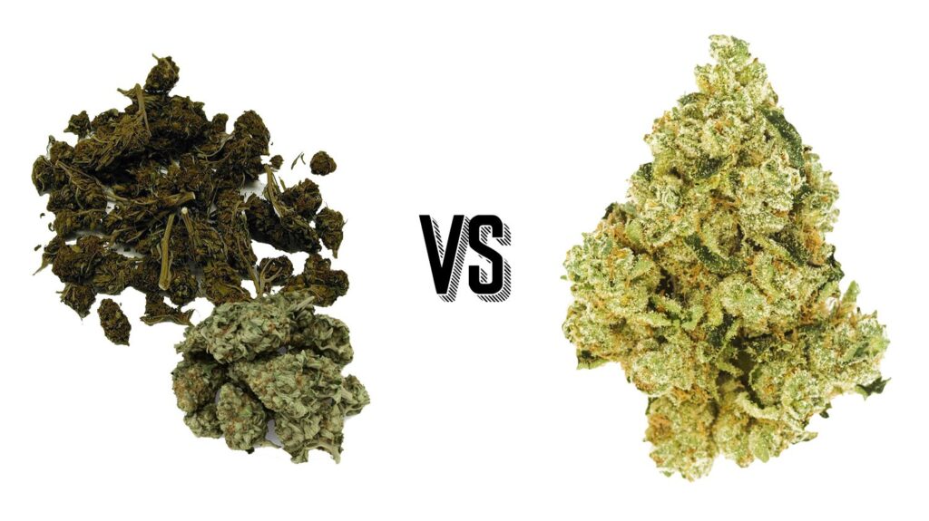 PGR Weed vs Natural